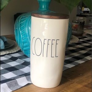 Rae Dunn coffee canister